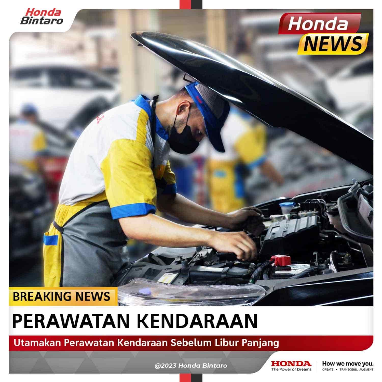 Utamakan Perawatan Kendaraan Sebelum Libur Panjang