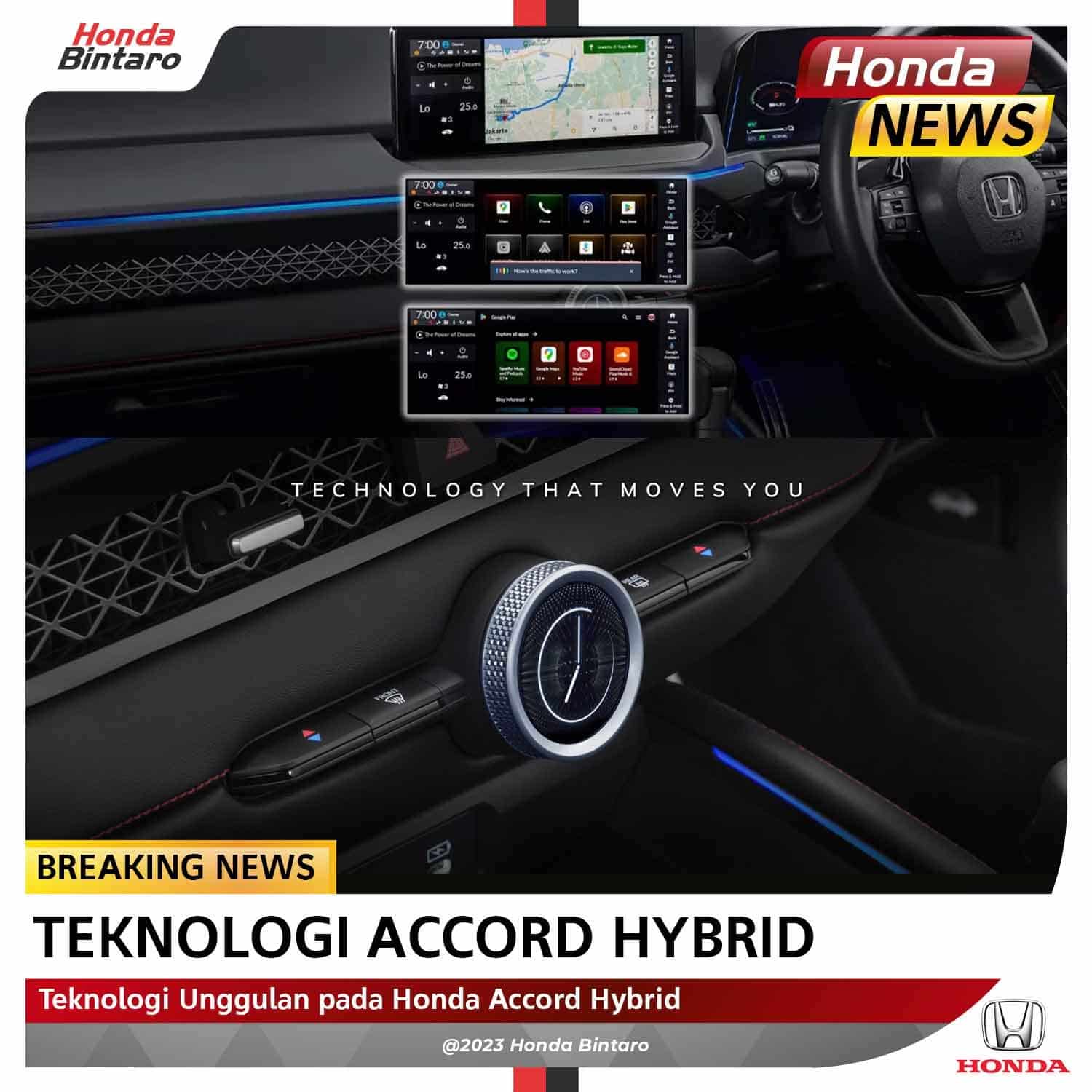 Honda-Accord-hybrid Teknologi Unggulan pada Honda Accord Hybrid