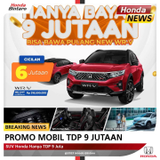 tdp-wrv-9-juta Miliki SUV Honda Hanya dengan TDP 9 Juta!