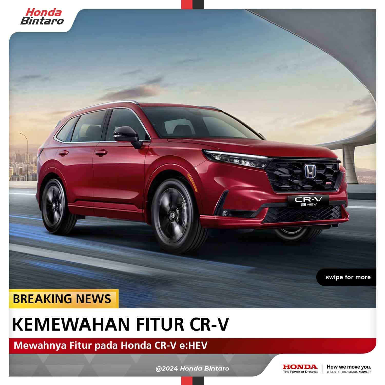 Kemewahan Fitur pada Honda CR-V e:HEV