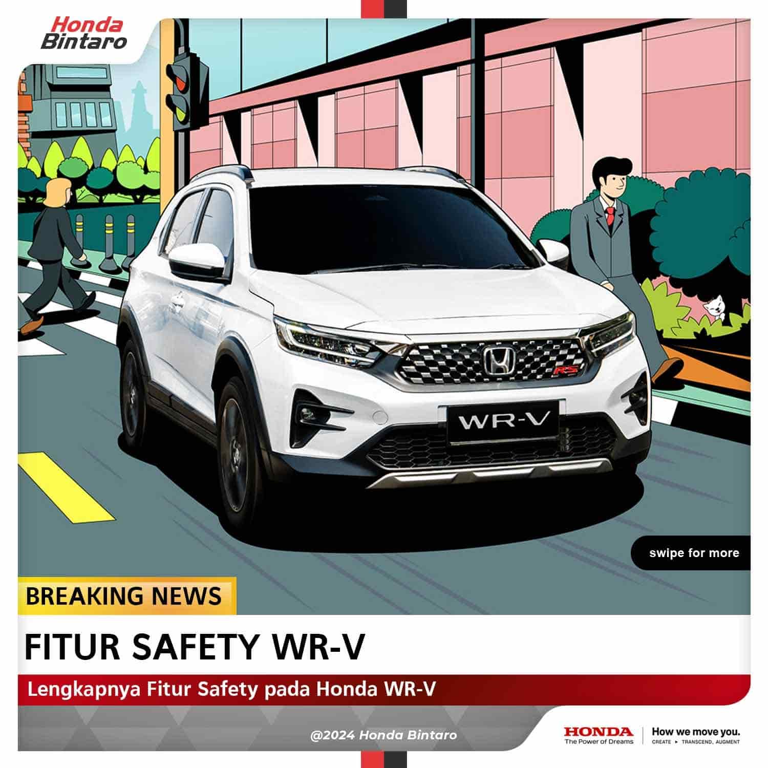 Lengkapnya Fitur Safety pada Honda WR-V