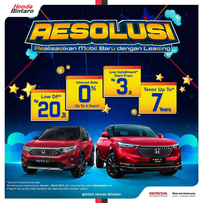 Promo RESOLUSI (Realisasi Mobil Baru dengan Leasing)