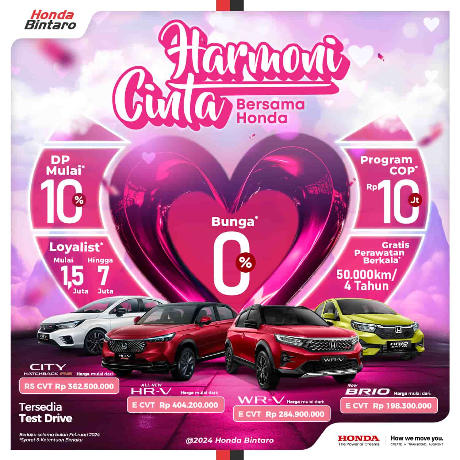 PROMO-FEBRUARI-HARMONI-CINTA Promo Harmoni Cinta Bersama Honda-Februari 2024