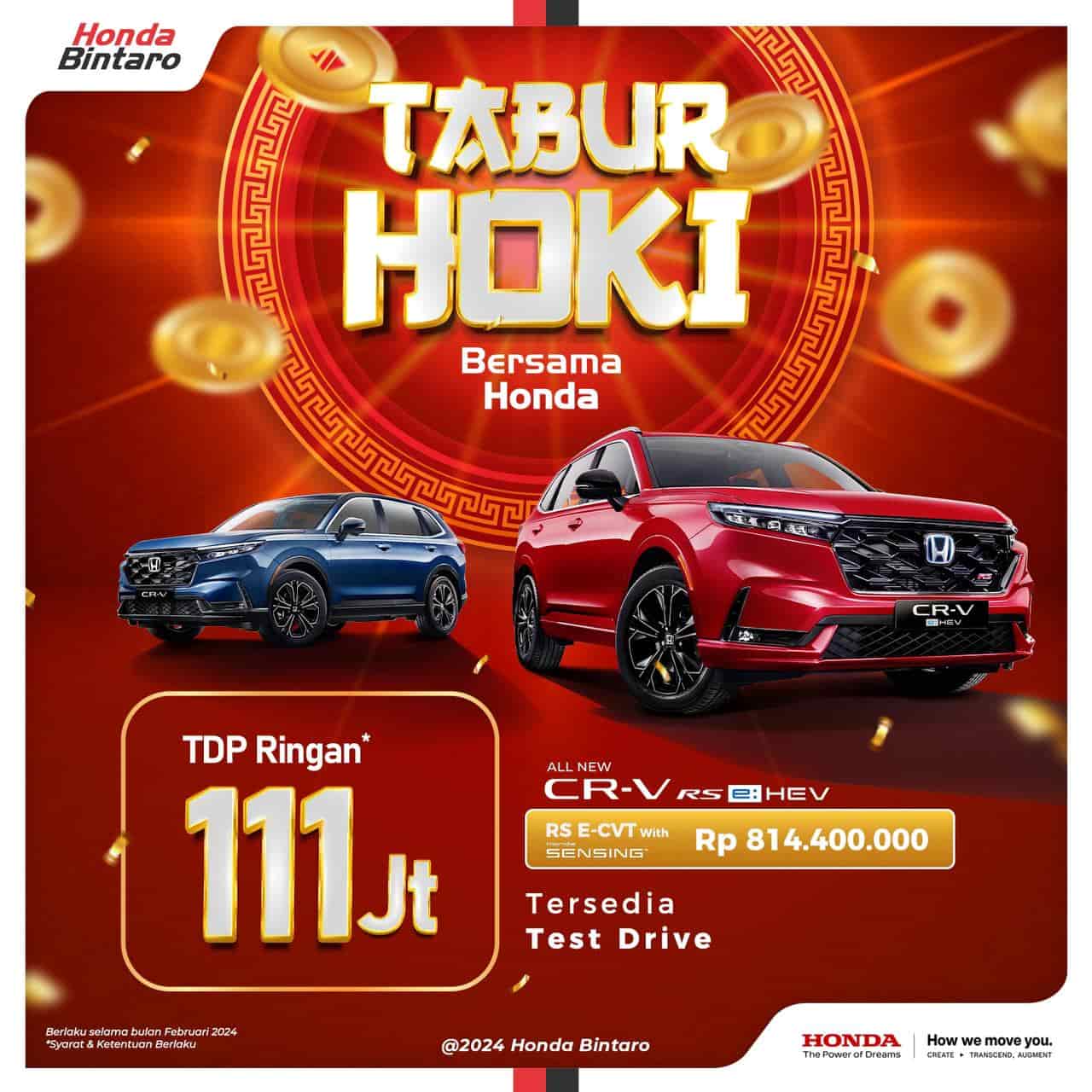 Promo Februari Honda CR-V
