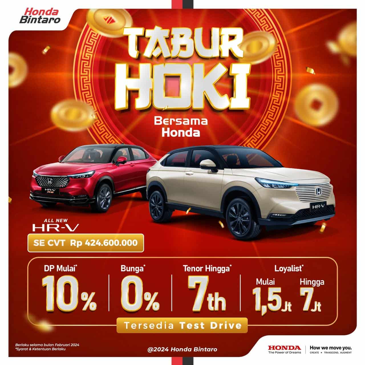 Promo Februari Honda HR-V
