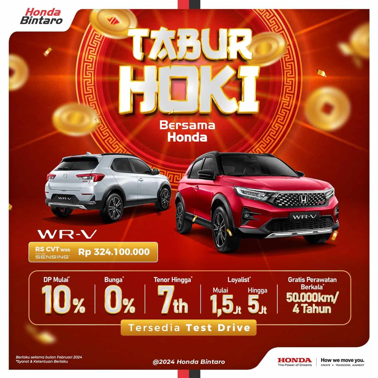 Promo Februari Honda WR-V