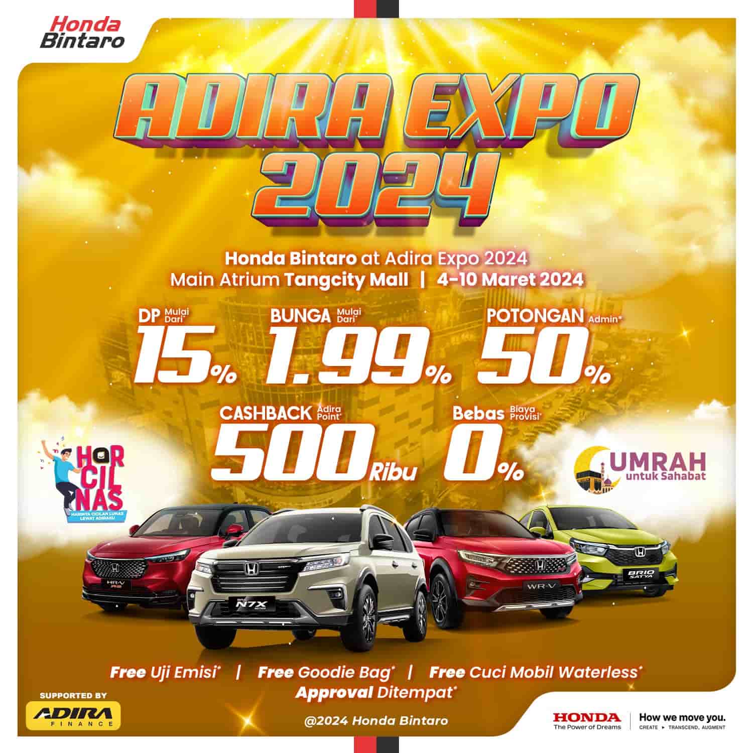 Ayo Wujudkan Mobil Impian di Adira Expo 2024