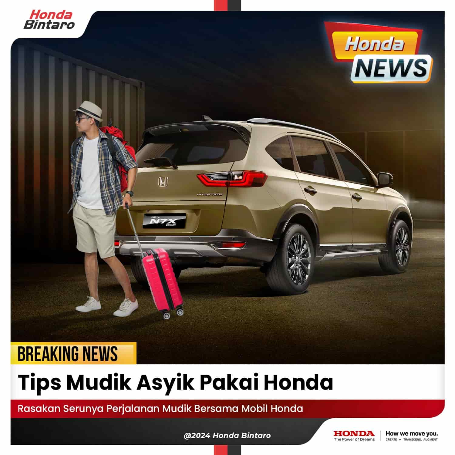 Tips Mudik Asyik Pakai Honda