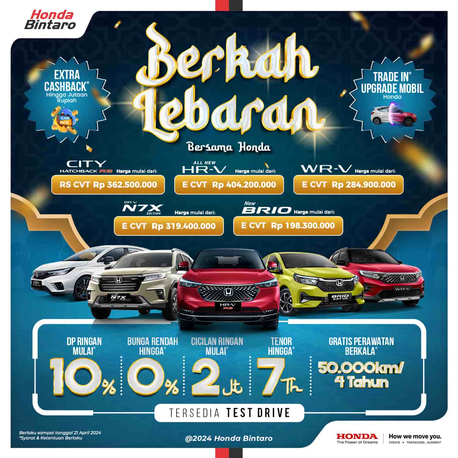 PROMO-BERKAH-LEBARAN-APRIL- Raih Berkah Lebaran Bersama Honda