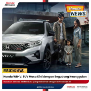 Honda WR-V SUV Masa Kini dengan Segudang Keunggulan