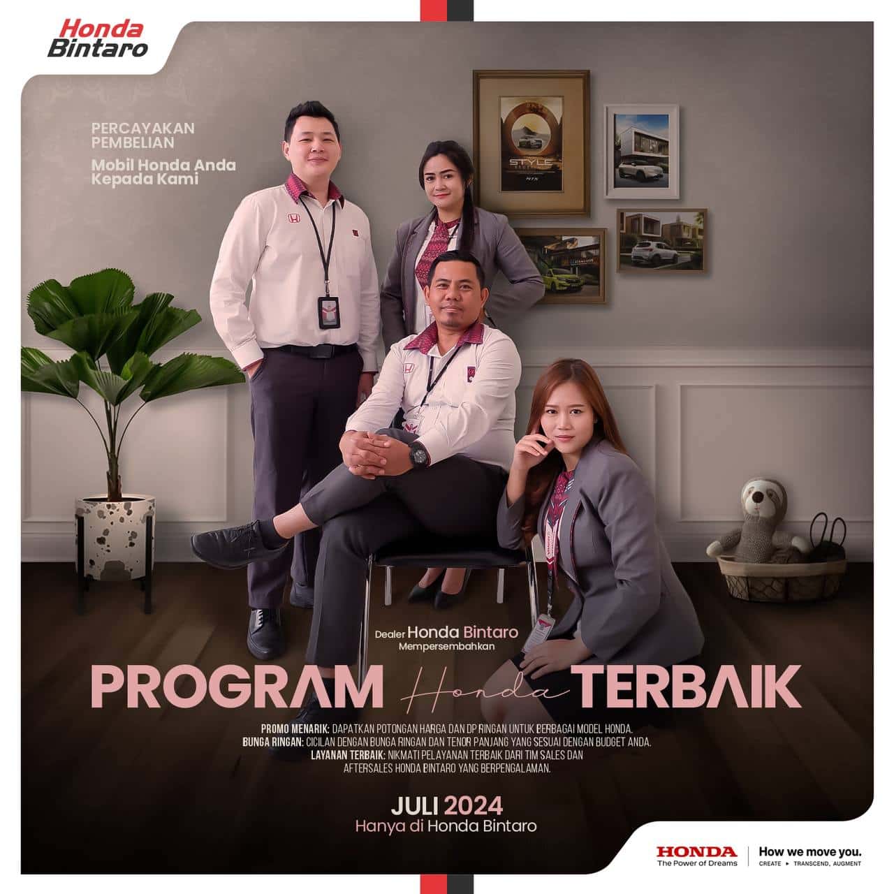 Program Honda Terbaik - Promo Juli 2024