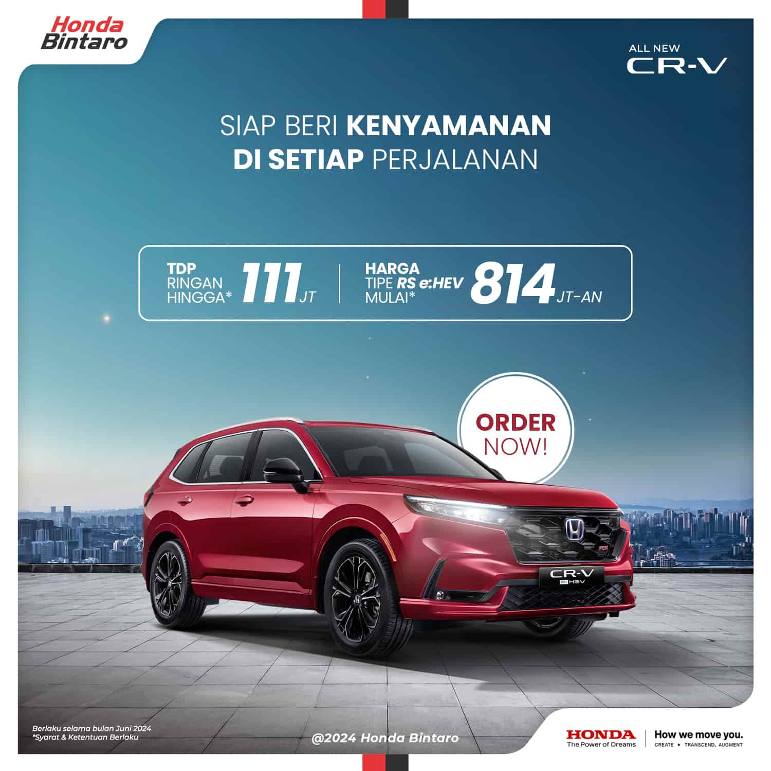 Promo CR-V Juni
