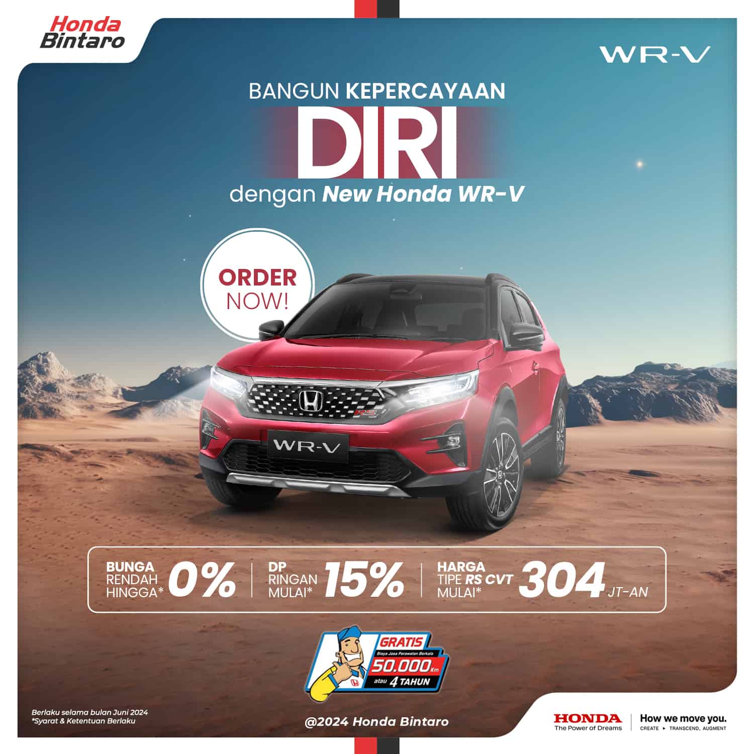 Promo WR-V Juni Promo Juni Terbaik Sangat Terbatas Hanya di Honda Bintaro