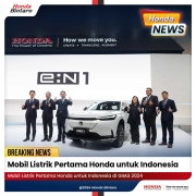 Mobil Listrik Pertama Honda untuk Indonesia