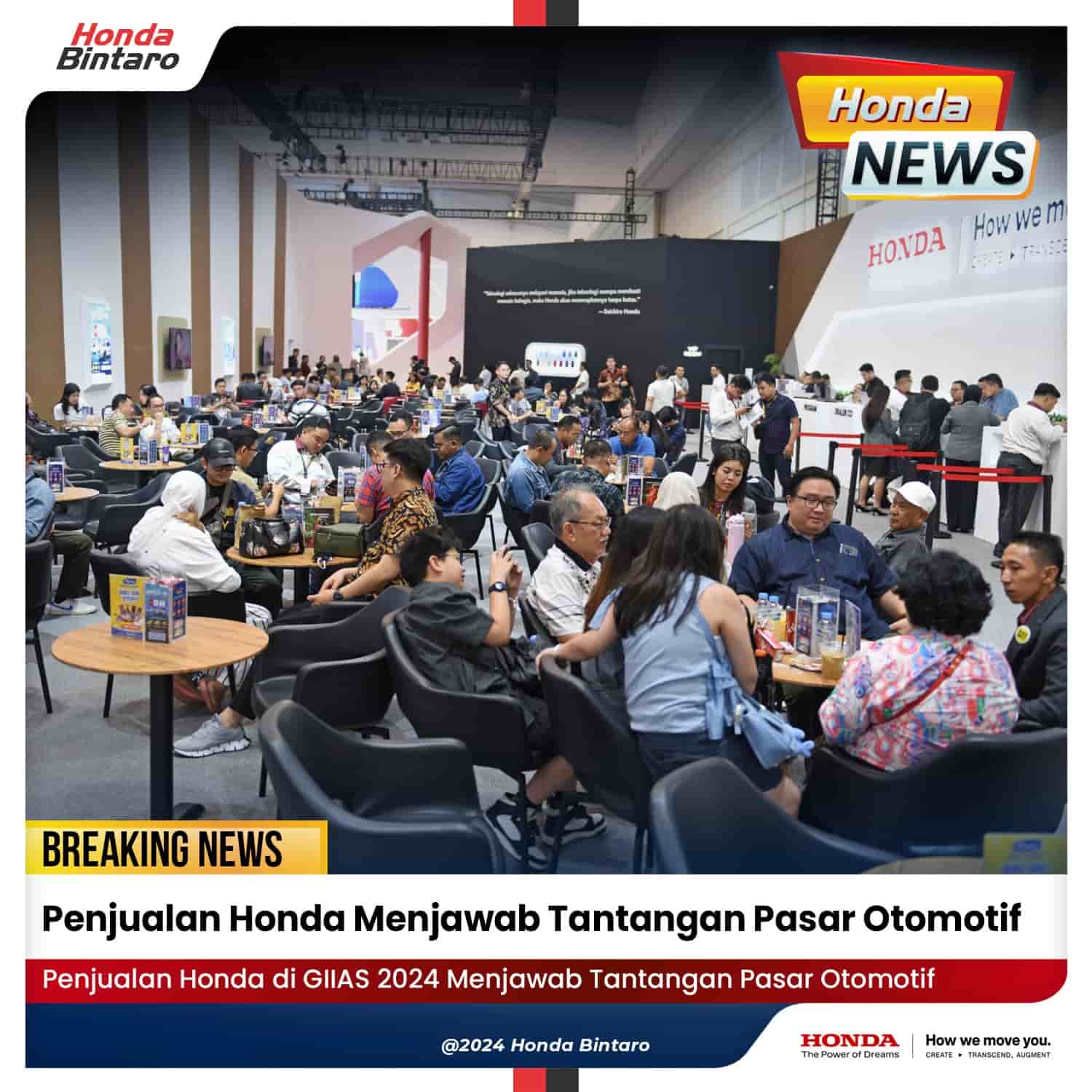 Penjualan Honda Menjawab Tantangan Pasar Otomotif Penjualan Honda Menjawab Tantangan Pasar Otomotif