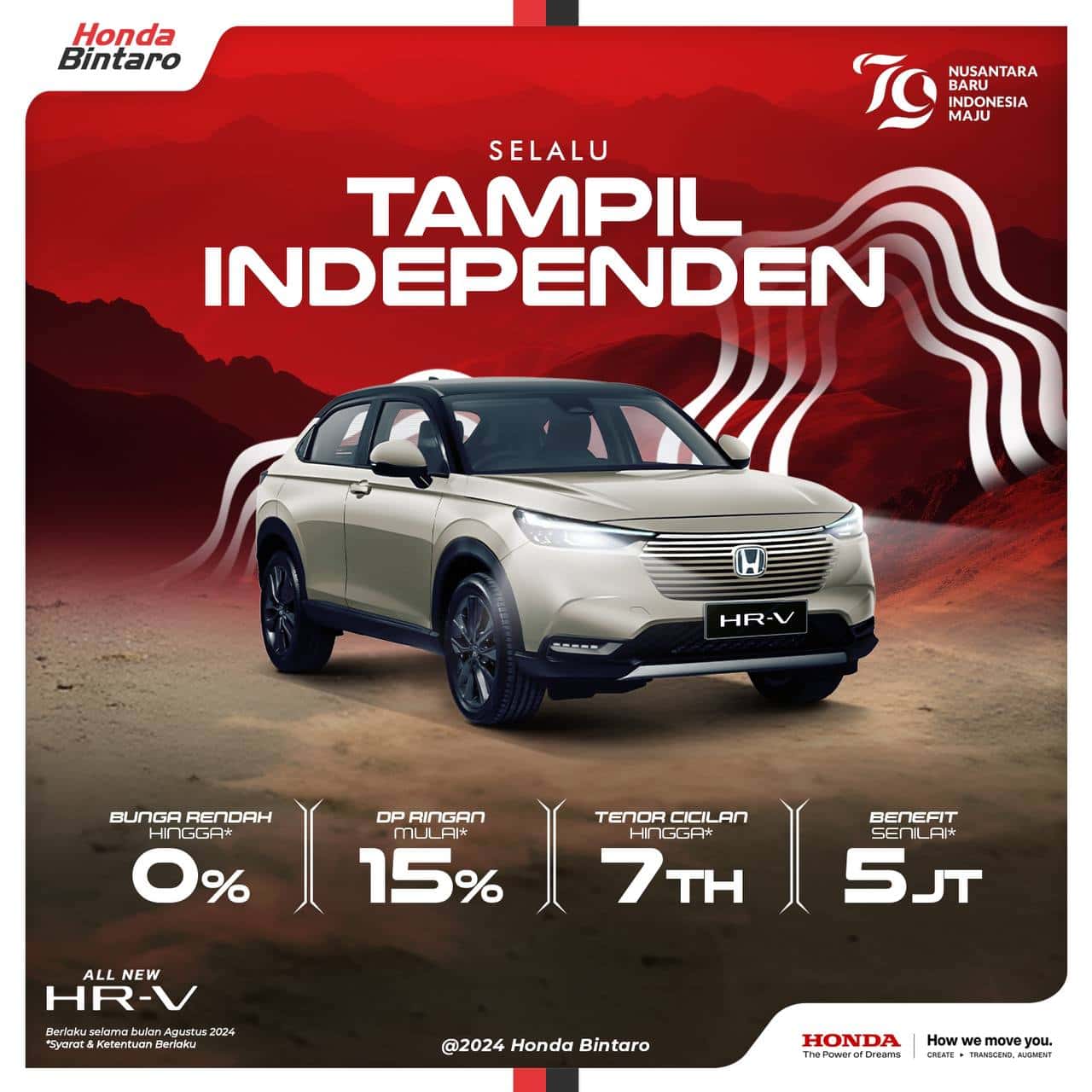 Merdeka Berkendara Honda HRV
