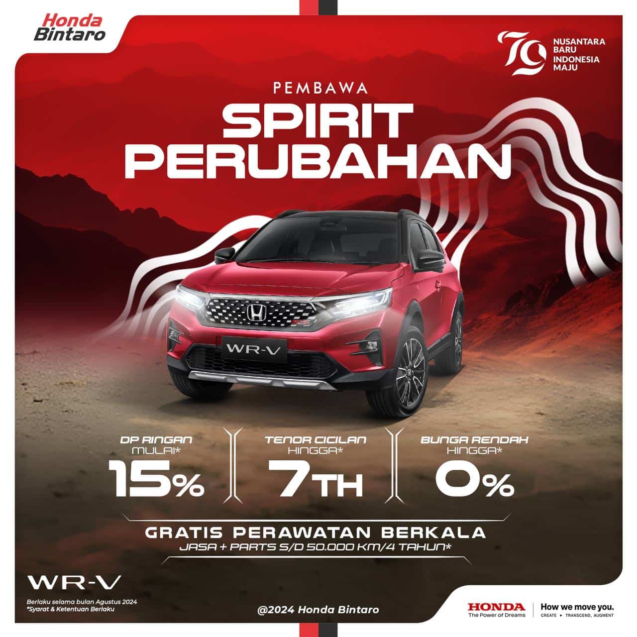 Merdeka Berkendara WRV