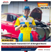 Saatnya Repair Transmisi CVT di Bengkel Resmi