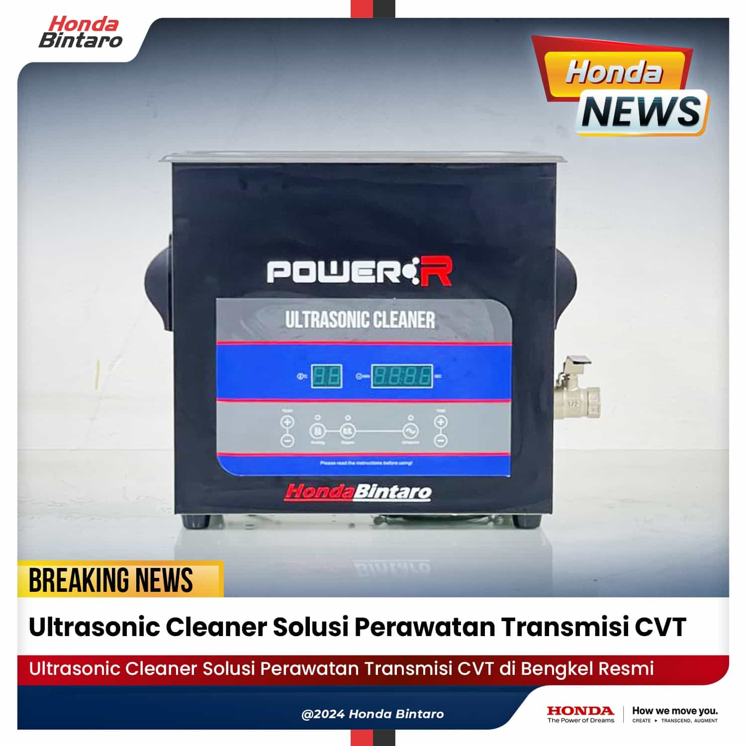 Ultrasonic Cleaner Solusi Perawatan Transmisi CVT Ultrasonic Cleaner Solusi Perawatan Transmisi CVT