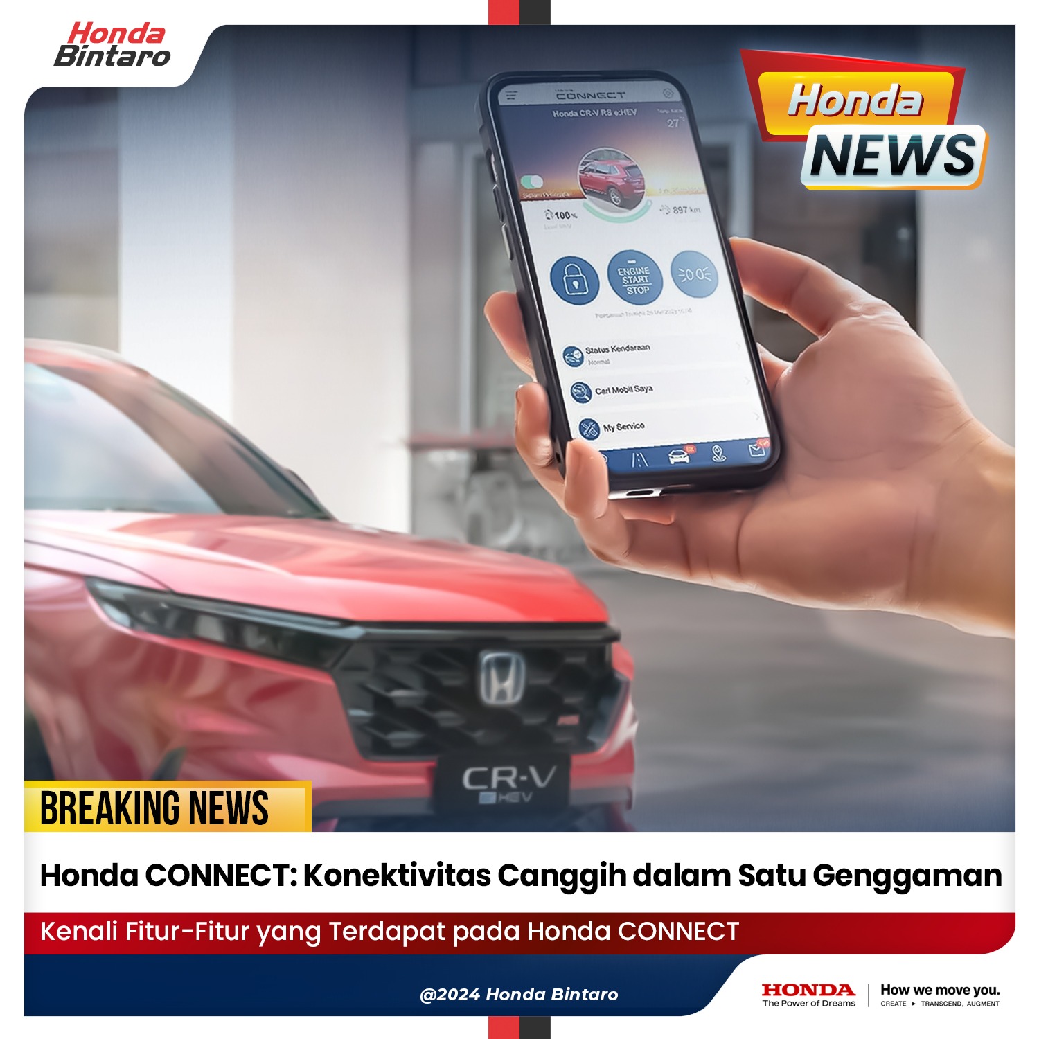 Honda CONNECT Konektivitas Canggih dalam Satu Genggaman