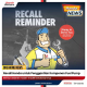 Recall Honda untuk Penggantian Komponen Fuel Pump