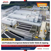 Lini Produksi Komponen Baterai Solid-State di Jepang