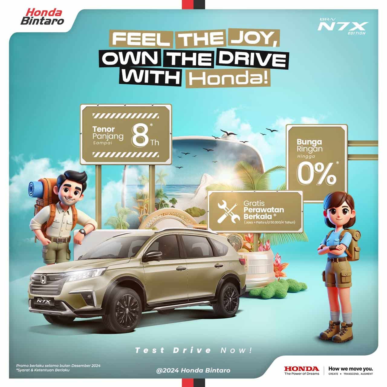 Promo Honda BR-V Desember 2024