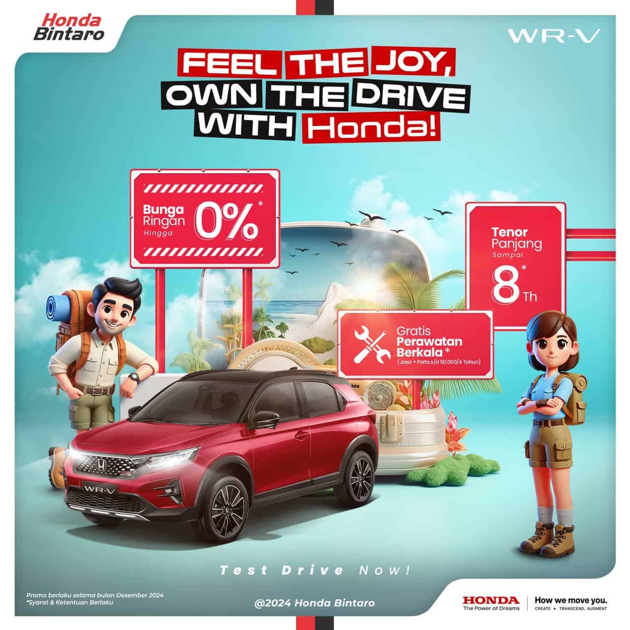 Promo Honda WR-V Desember 2024