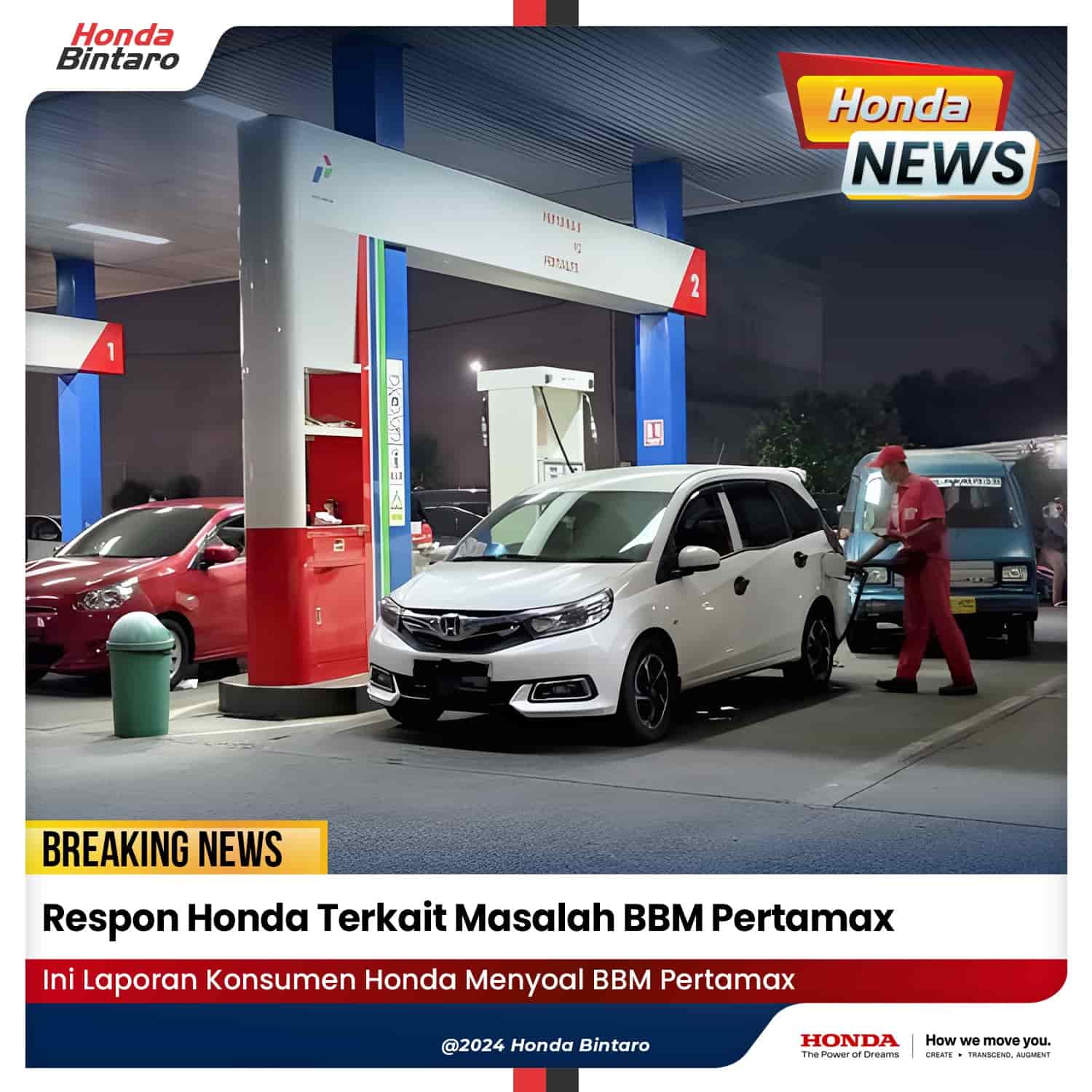 Respon Honda Terkait Masalah BBM Pertamax Respon Honda Terkait Masalah BBM Pertamax