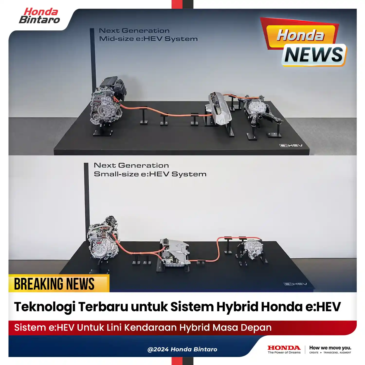 Teknologi Terbaru untuk Sistem Hybrid Honda eHEV Teknologi Terbaru untuk Sistem Hybrid Honda e:HEV
