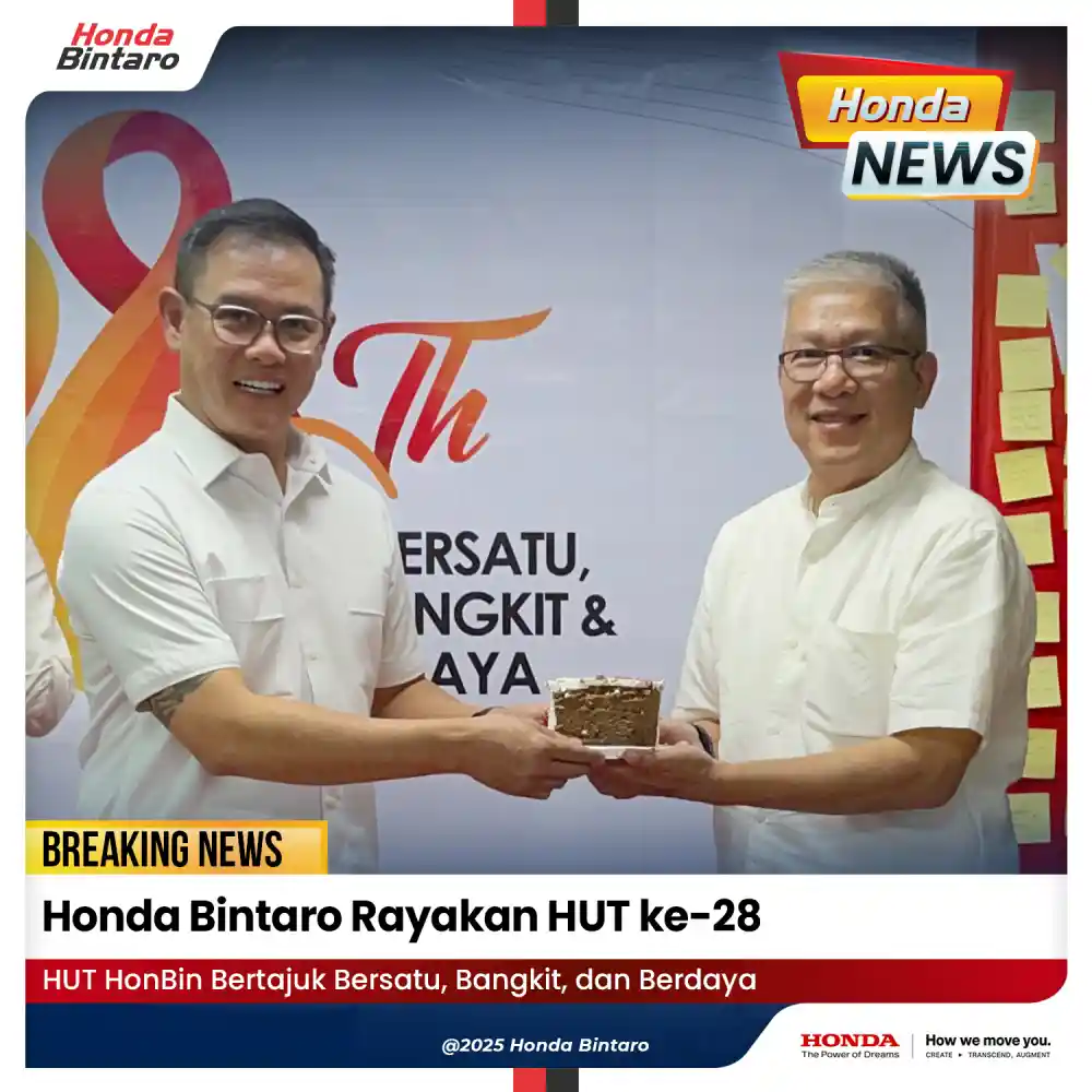 Honda Bintaro Rayakan Hari Ulang Tahun (HUT) ke-28