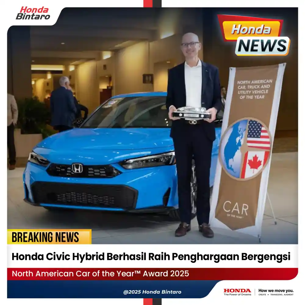 Honda Civic Hybrid Berhasil Raih Penghargaan Bergengsi Honda Civic Hybrid Berhasil Raih Penghargaan Bergengsi