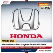 Honda Umumkan Program Product Update