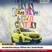 Honda Brio Satya Pilihan No.1 Anak Muda Indonesia