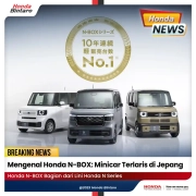 Mengenal Honda N-BOX Minicar Terlaris di Jepang