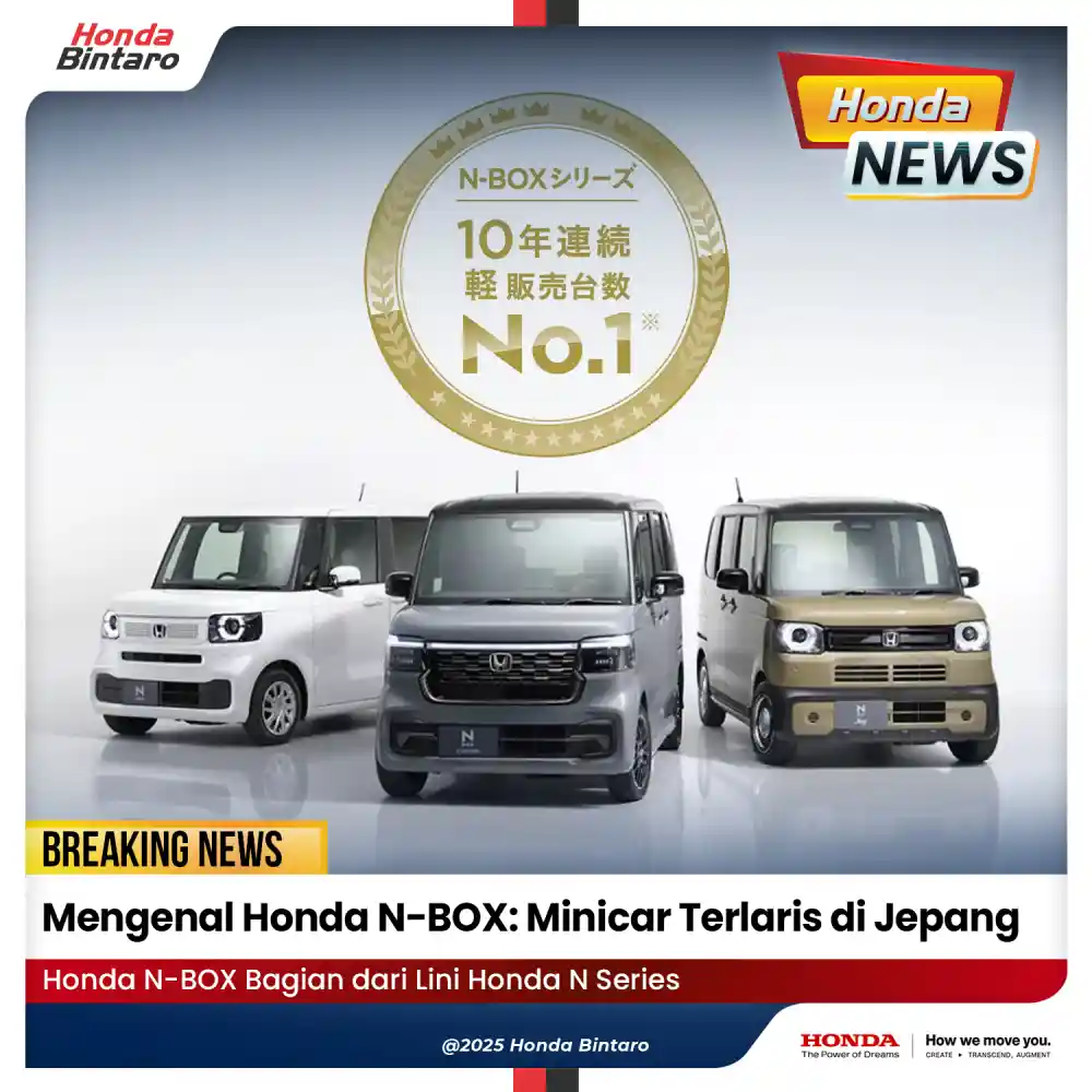 Mengenal Honda N-BOX Minicar Terlaris di Jepang Mengenal Honda N-BOX Minicar Terlaris di Jepang
