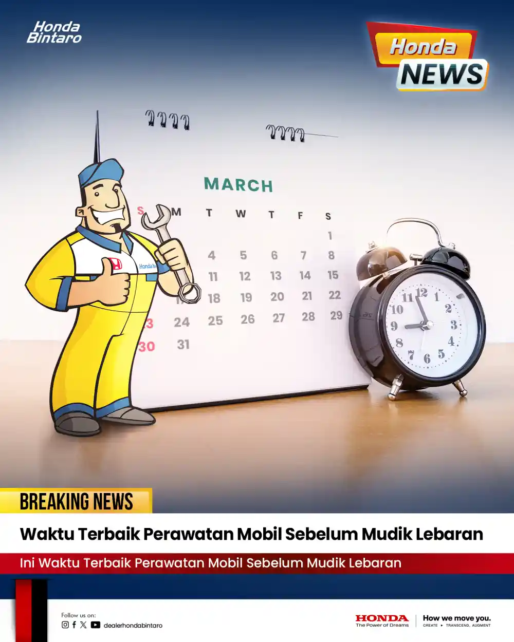 Waktu Terbaik Perawatan Mobil Sebelum Mudik Lebaran