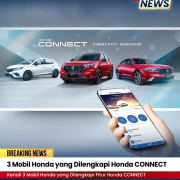 3 Mobil Honda yang Dilengkapi Honda CONNECT