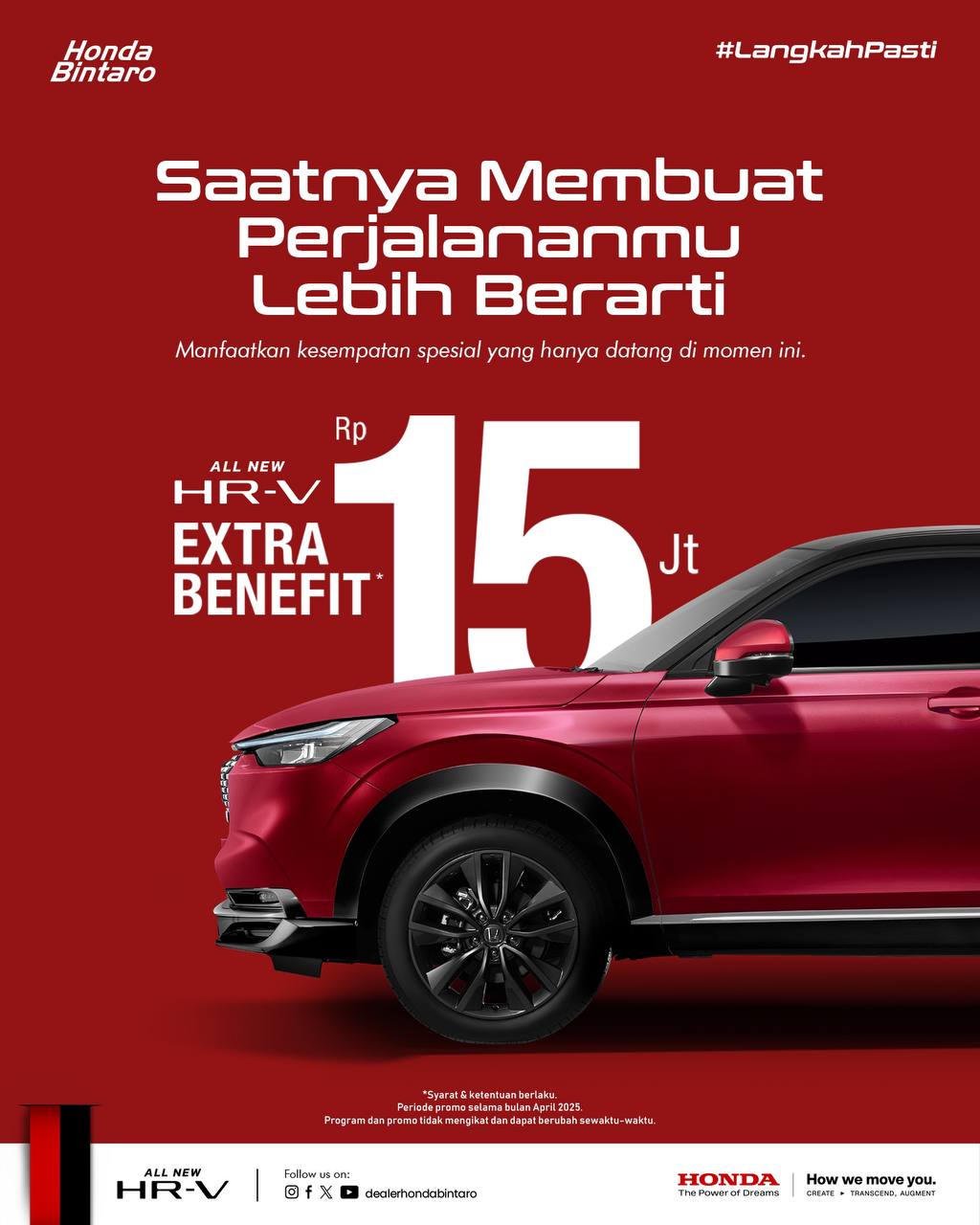 Promo Honda Saatnya Membuat Perjalananmu Lebih Berarti Promo Honda: Saatnya Membuat Perjalananmu Lebih Berarti
