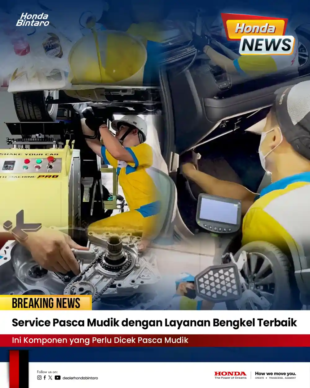 Service Pasca Mudik dengan Layanan Bengkel Terbaik