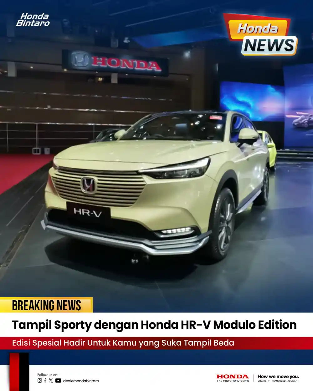 Tampil Sporty dengan Honda HR-V Modulo Edition