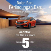 Beli New Honda Brio Sekarang, Dapatkan Asuransi Gratis Senilai 5 Juta! Beli Honda Brio, Dapatkan Asuransi Senilai 5 Juta