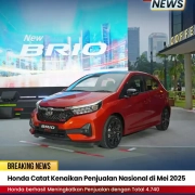 Honda Catat Kenaikan Penjualan Nasional di Mei 2025