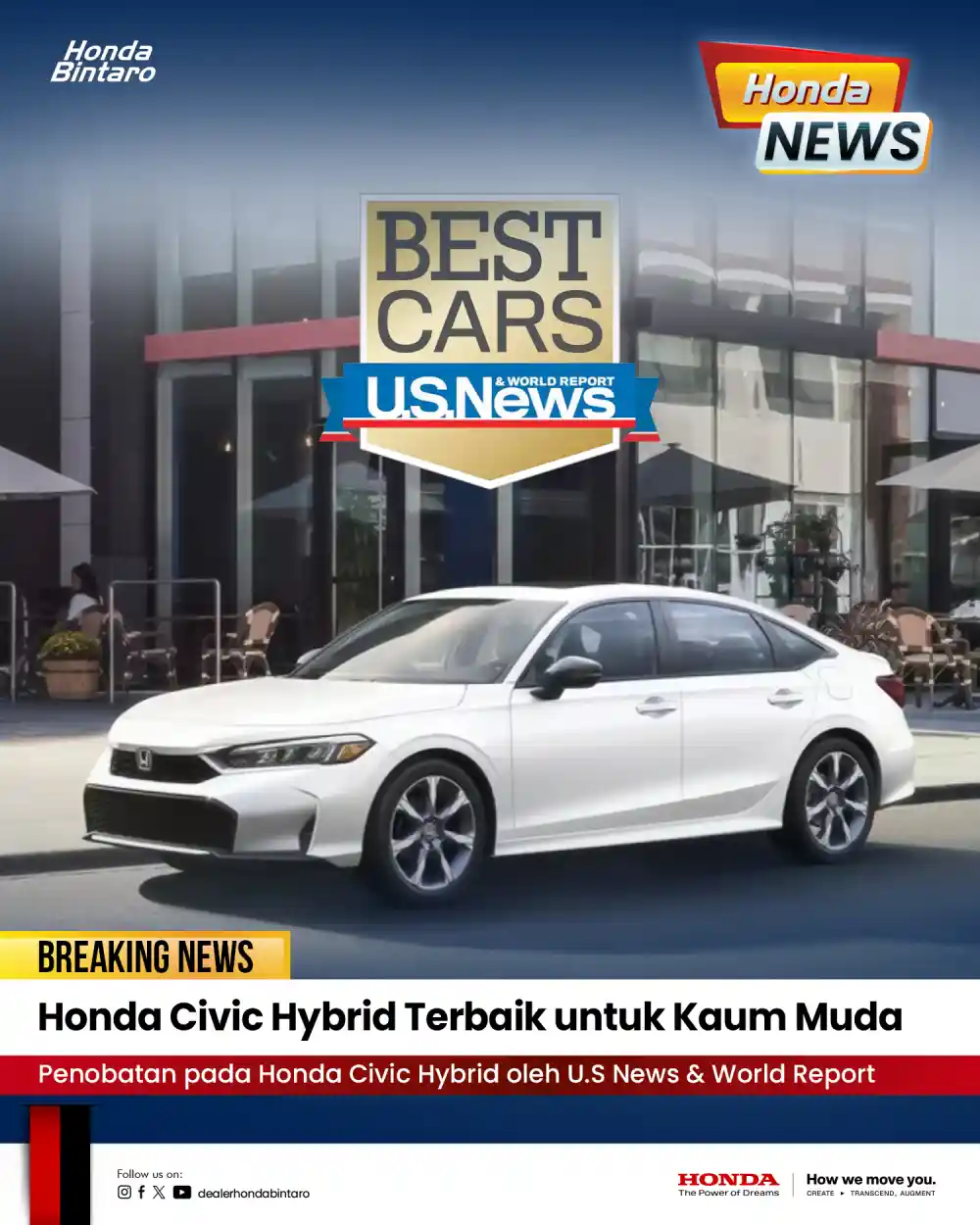 Honda Civic Hybrid Terbaik untuk Kaum Muda Honda Civic Hybrid Terbaik untuk Kaum Muda