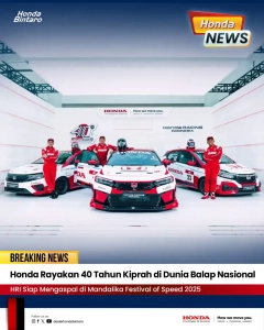 Honda Rayakan 40 Tahun Kiprah di Dunia Balap Nasional