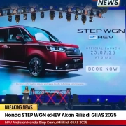 Honda STEP WGN eHEV Akan Rilis di GIIAS 2025 Honda STEP WGN eHEV Akan Rilis di GIIAS 2025