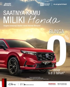 Agustus Happy dengan Honda CR-V