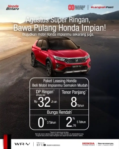 Agustus Super Ringan, Bawa Pulang Mobil Impian