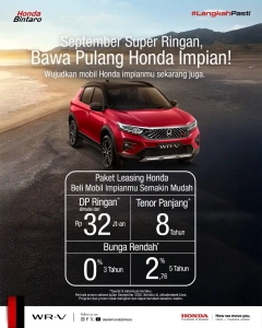September Super Ringan, Bawa Pulang Mobil Impian