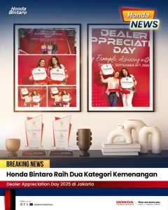 Honda Bintaro Raih Dua Kategori Kemenangan